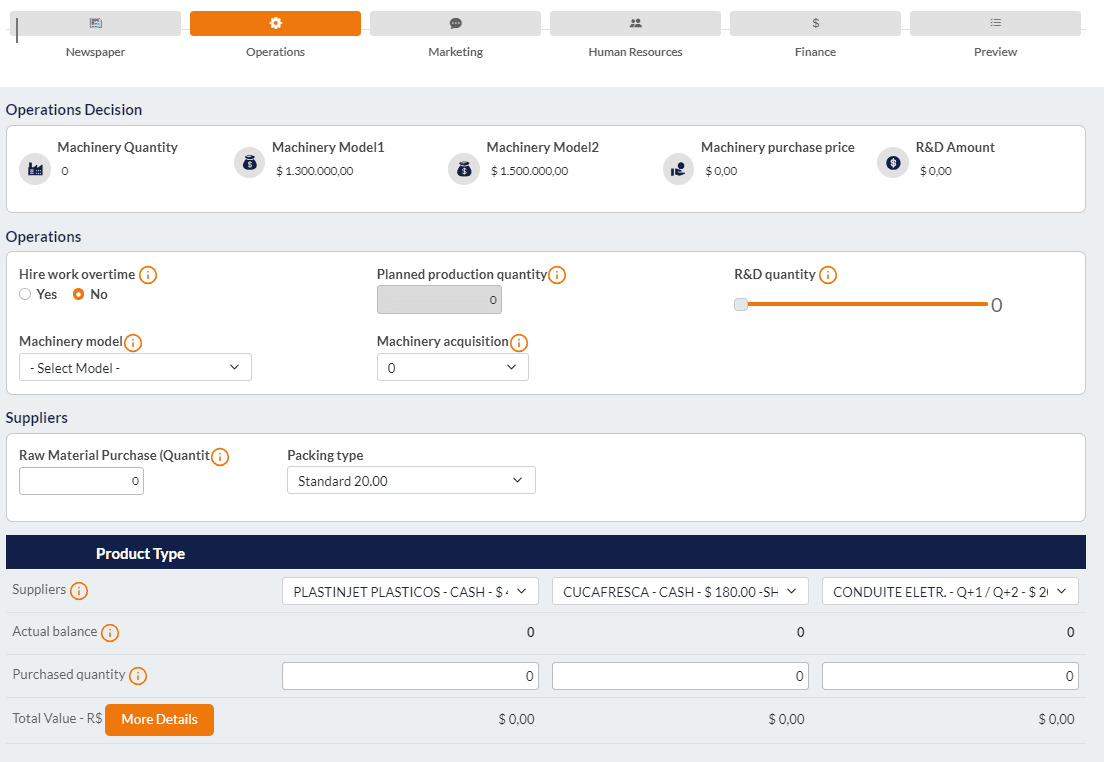 Operations excellence